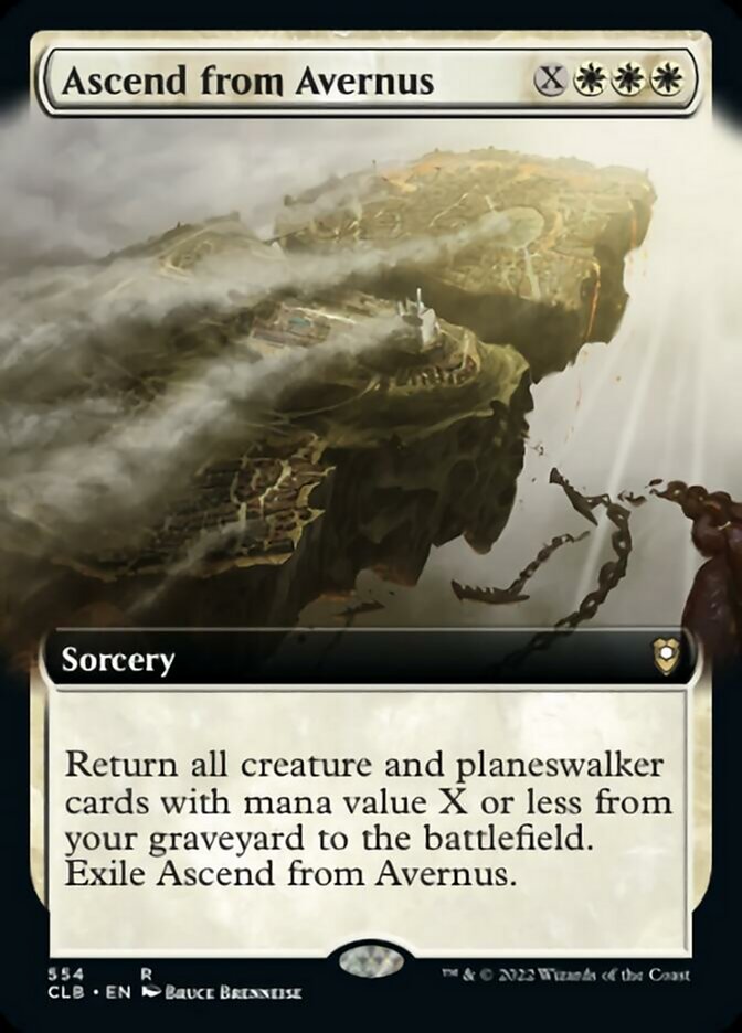 Ascend from Avernus (Extended Art) [Commander Legends: Battle for Baldur's Gate] | Clutch Gaming