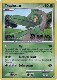 Tropius (52/111) (Staff Prerelease Promo) [Nintendo: Black Star Promos] | Clutch Gaming