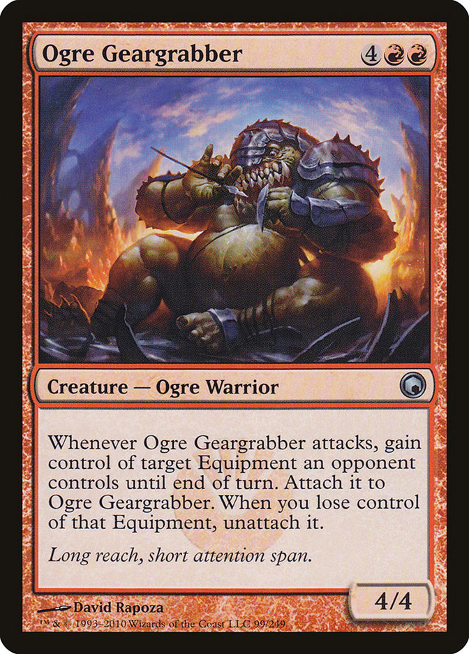 Ogre Geargrabber [Scars of Mirrodin] | Clutch Gaming