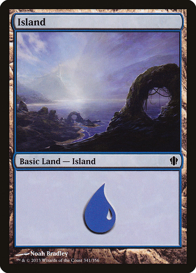 Island (341) [Commander 2013] | Clutch Gaming