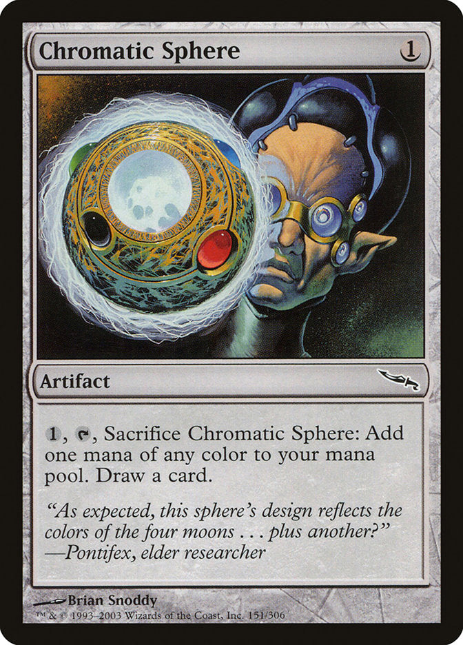 Chromatic Sphere [Mirrodin] | Clutch Gaming