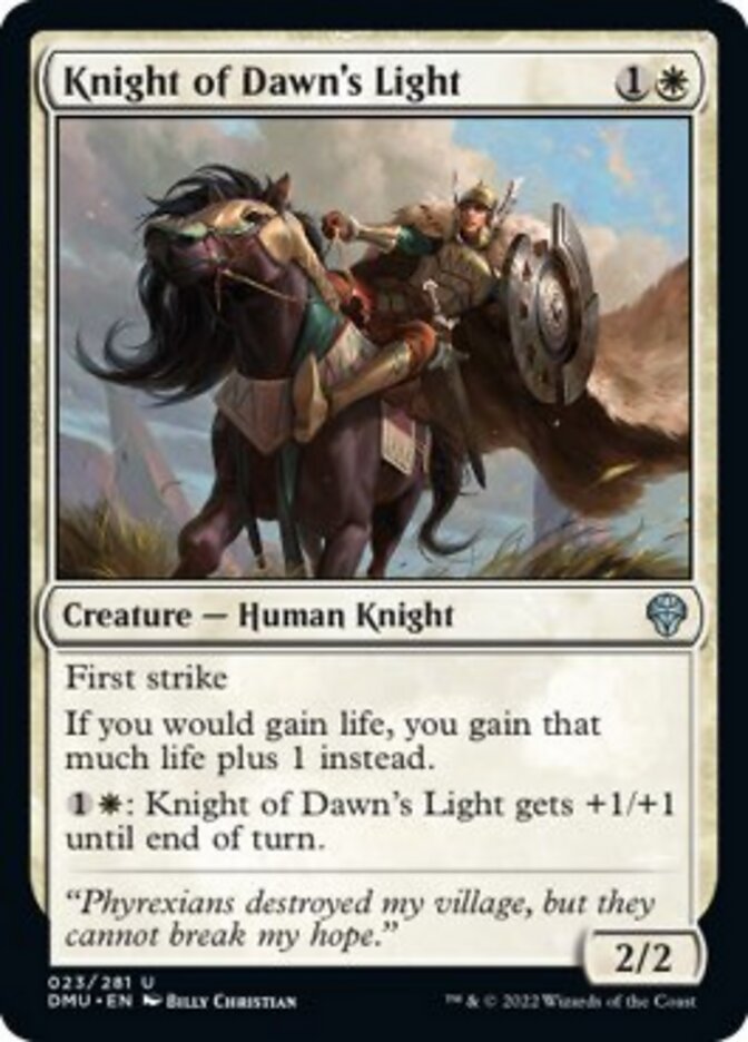 Knight of Dawn's Light [Dominaria United] | Clutch Gaming