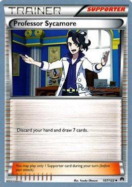 Professor Sycamore (107/122) (Dragones y Sombras - Pedro Eugenio Torres) [World Championships 2018] | Clutch Gaming