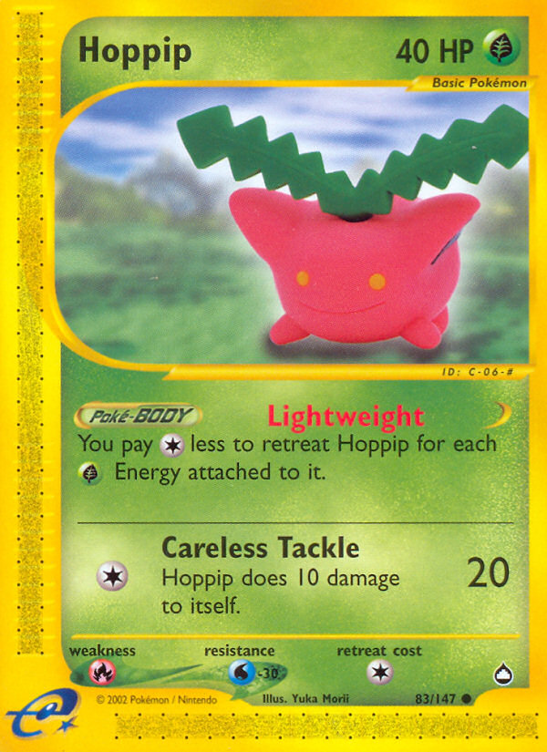 Hoppip (83/147) [Aquapolis] | Clutch Gaming