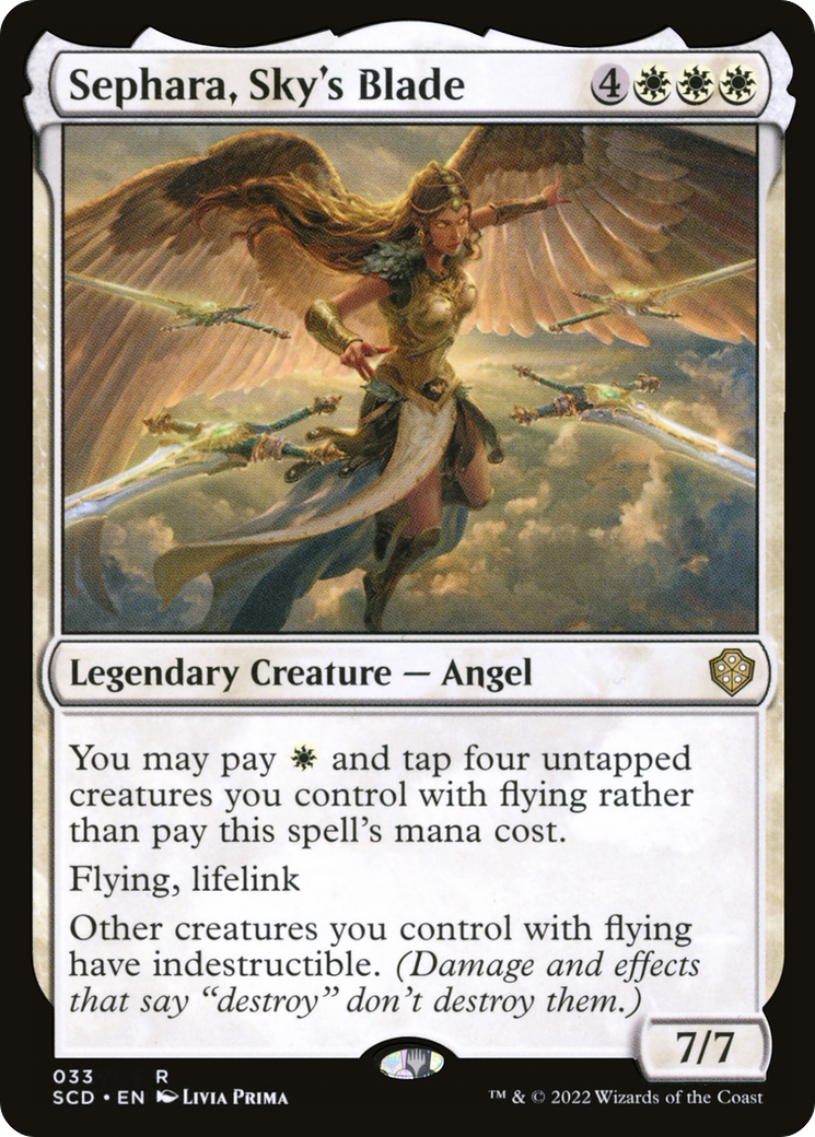 Sephara, Sky's Blade [Starter Commander Decks] | Clutch Gaming