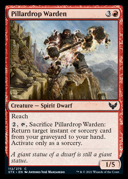 Pillardrop Warden [Strixhaven: School of Mages] | Clutch Gaming