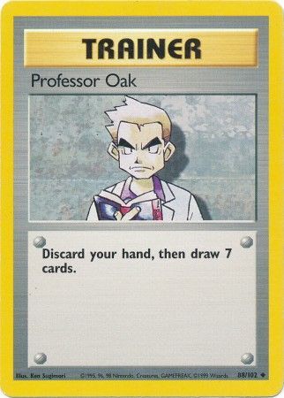 Professor Oak (88/102) [Base Set Unlimited] | Clutch Gaming