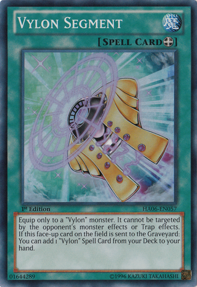 Vylon Segment [HA06-EN057] Super Rare | Clutch Gaming