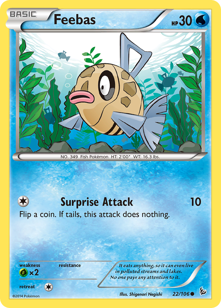 Feebas (22/106) [XY: Flashfire] | Clutch Gaming