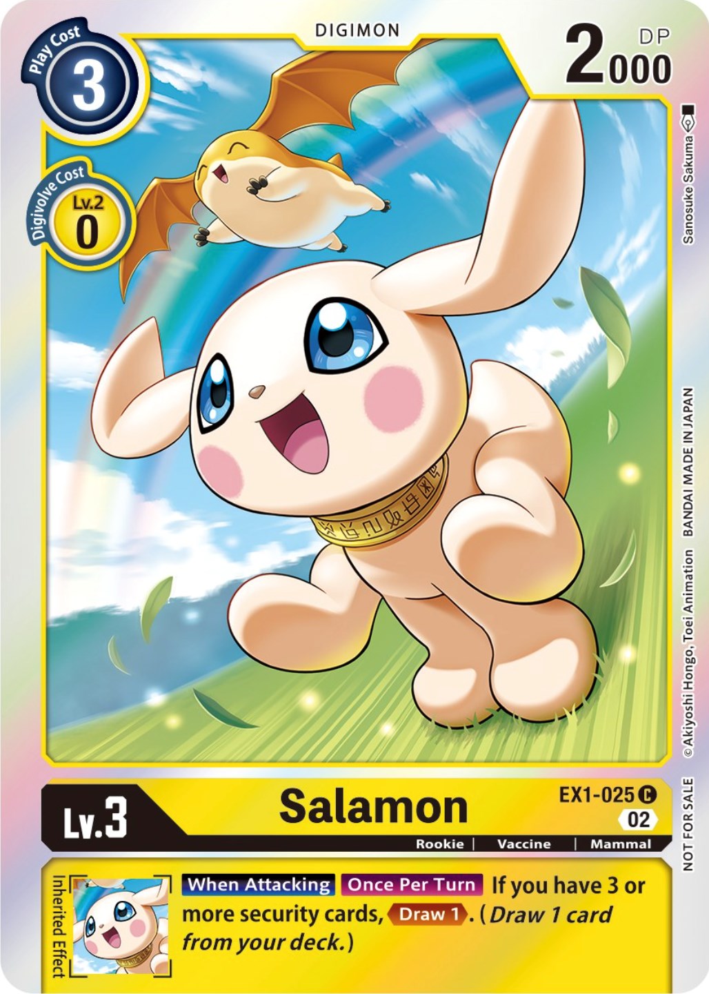 Salamon [EX1-025] (Official Tournament Pack Vol. 7) [Classic Collection Promos] | Clutch Gaming