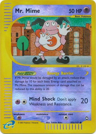 Mr Mime (95b/147) [Aquapolis] | Clutch Gaming