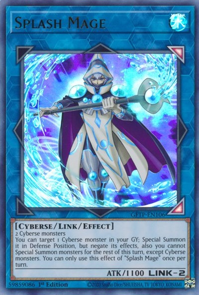 Splash Mage [GFTP-EN106] Ultra Rare | Clutch Gaming