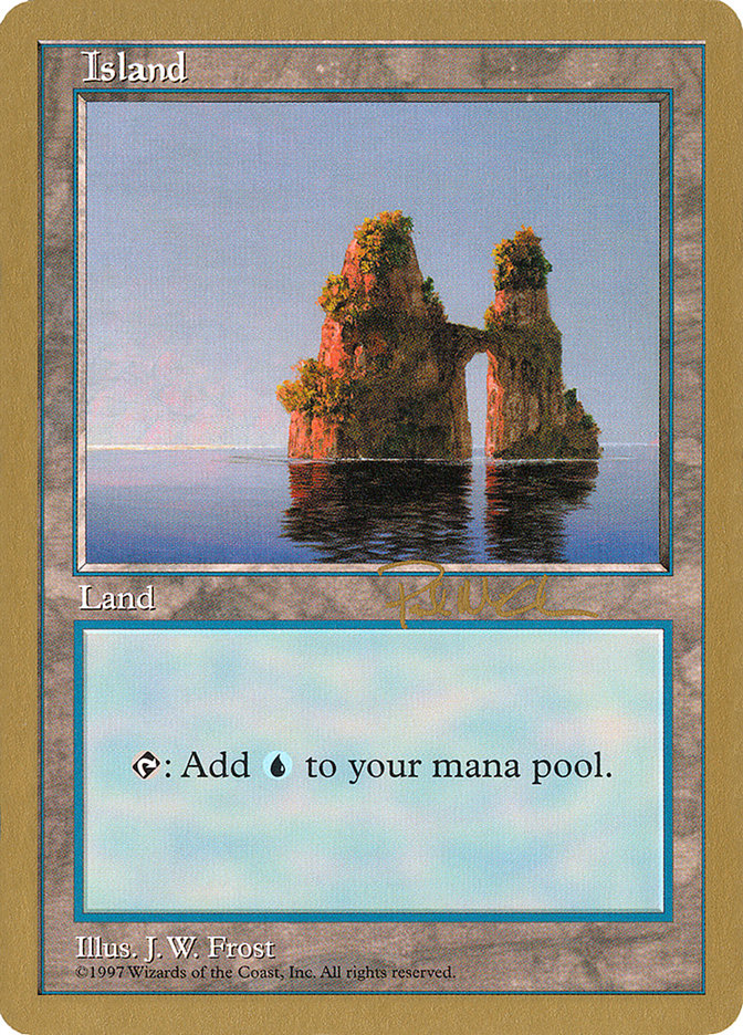 Island (pm436) (Paul McCabe) [World Championship Decks 1997] | Clutch Gaming