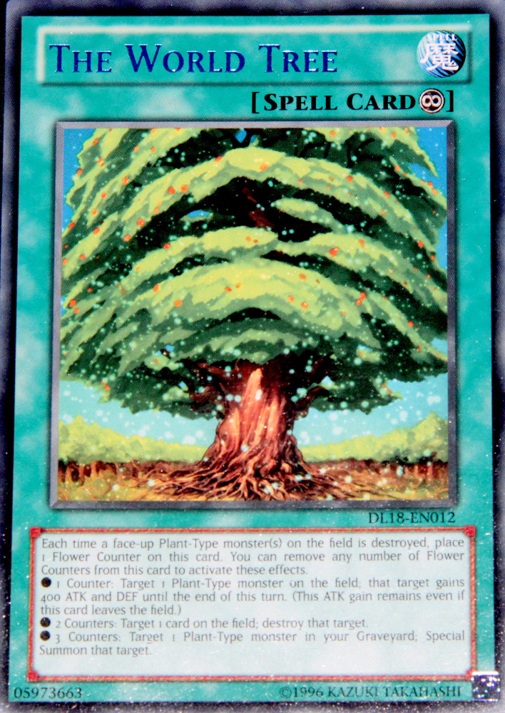 The World Tree (Blue) [DL18-EN012] Rare | Clutch Gaming