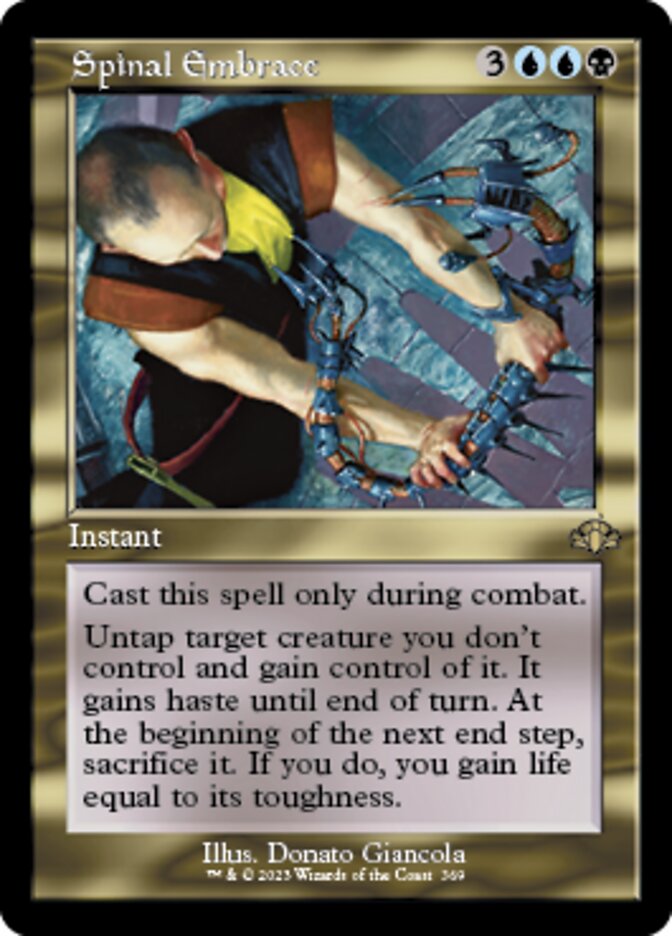 Spinal Embrace (Retro) [Dominaria Remastered] | Clutch Gaming