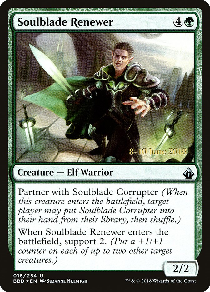 Soulblade Renewer [Battlebond Prerelease Promos] | Clutch Gaming