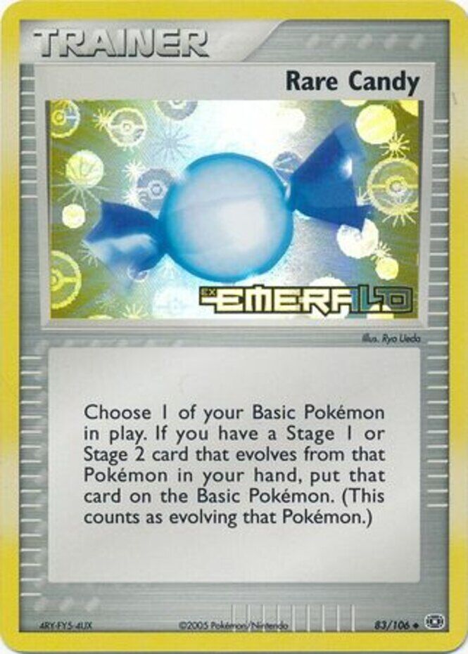 Rare Candy (83/106) (Stamped) [EX: Emerald] | Clutch Gaming