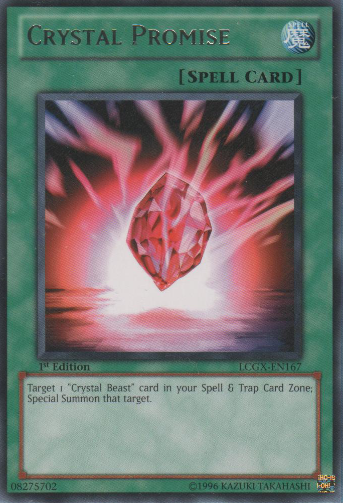 Crystal Promise [LCGX-EN167] Rare | Clutch Gaming