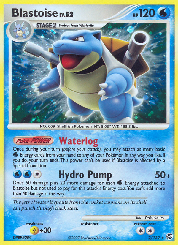 Blastoise (2/132) [Diamond & Pearl: Secret Wonders] | Clutch Gaming