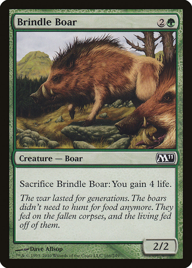 Brindle Boar [Magic 2011] | Clutch Gaming