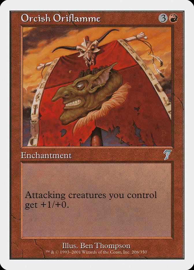 Orcish Oriflamme [Seventh Edition] | Clutch Gaming