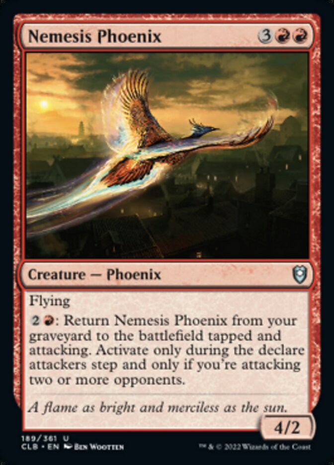 Nemesis Phoenix [Commander Legends: Battle for Baldur's Gate] | Clutch Gaming