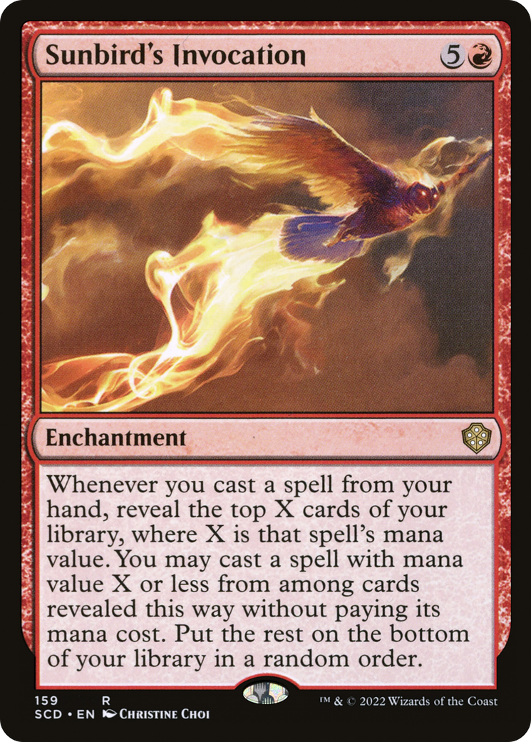 Sunbird's Invocation [Starter Commander Decks] | Clutch Gaming