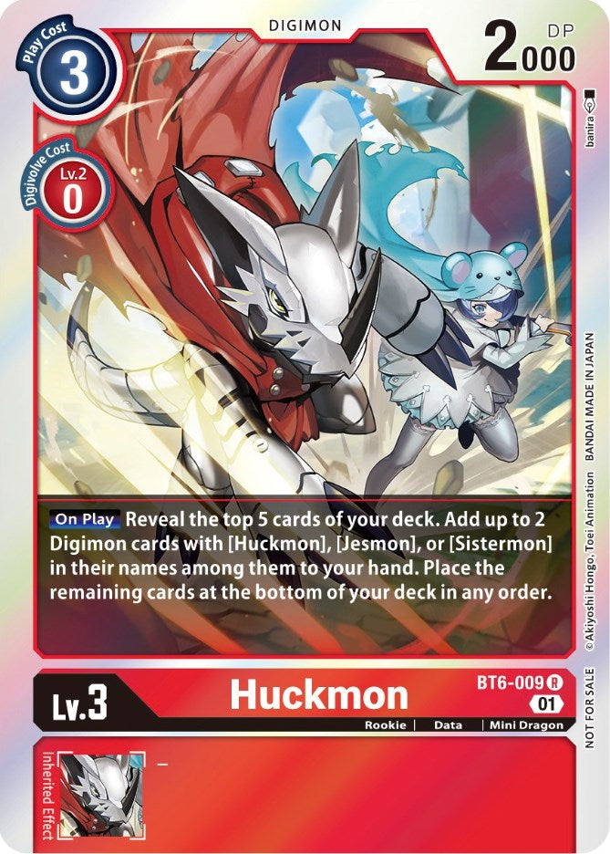 Huckmon [BT6-009] (Event Pack 3) [Double Diamond Promos] | Clutch Gaming