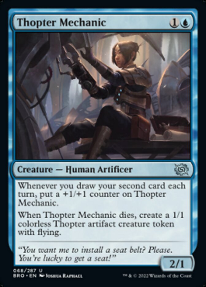 Thopter Mechanic [The Brothers' War] | Clutch Gaming