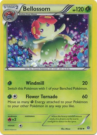 Bellossom (4/98) (Cosmos Holo) [XY: Ancient Origins] | Clutch Gaming