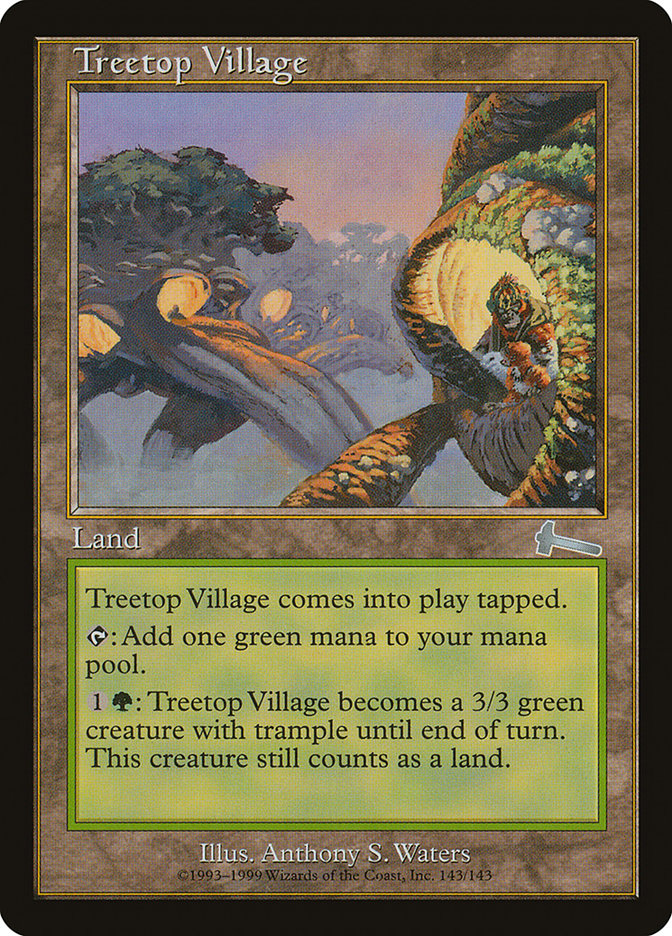 Treetop Village [Urza's Legacy] | Clutch Gaming