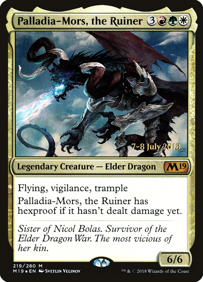 Palladia-Mors, the Ruiner [Core Set 2019 Prerelease Promos] | Clutch Gaming