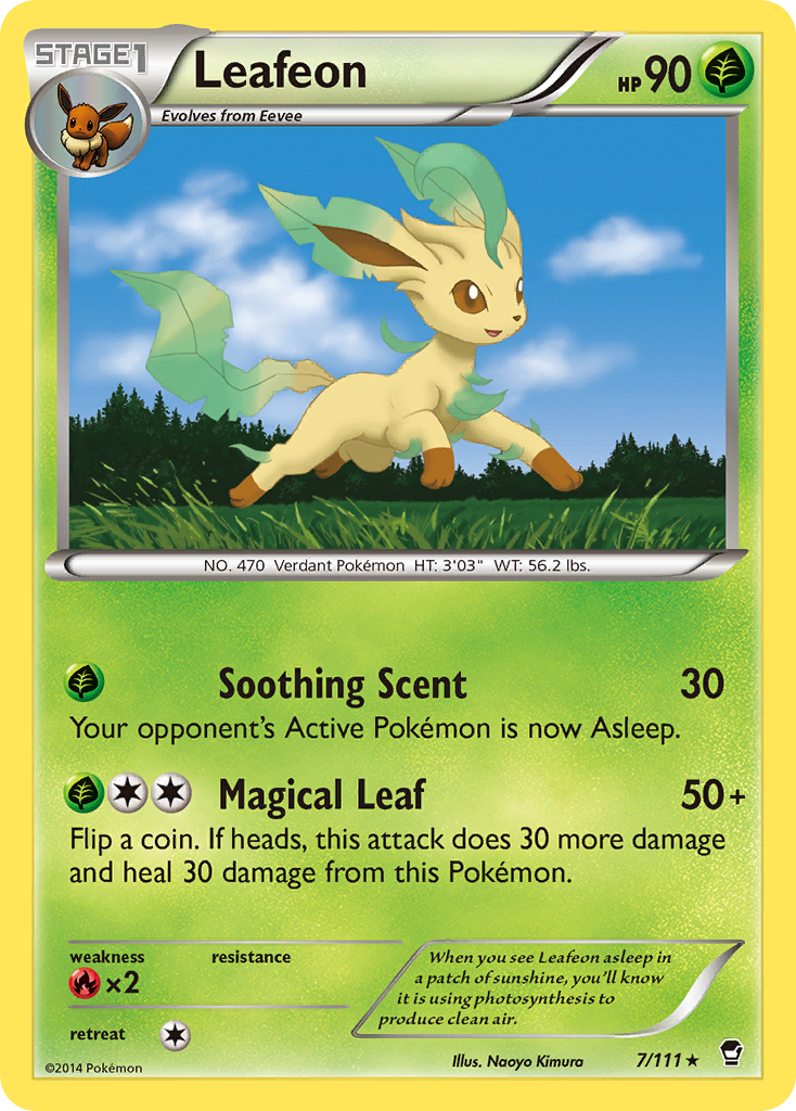 Leafeon (7/111) [XY: Furious Fists] | Clutch Gaming