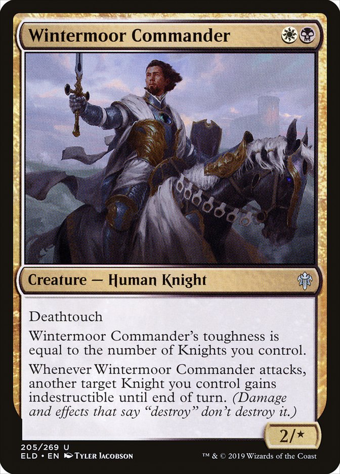 Wintermoor Commander [Throne of Eldraine] | Clutch Gaming