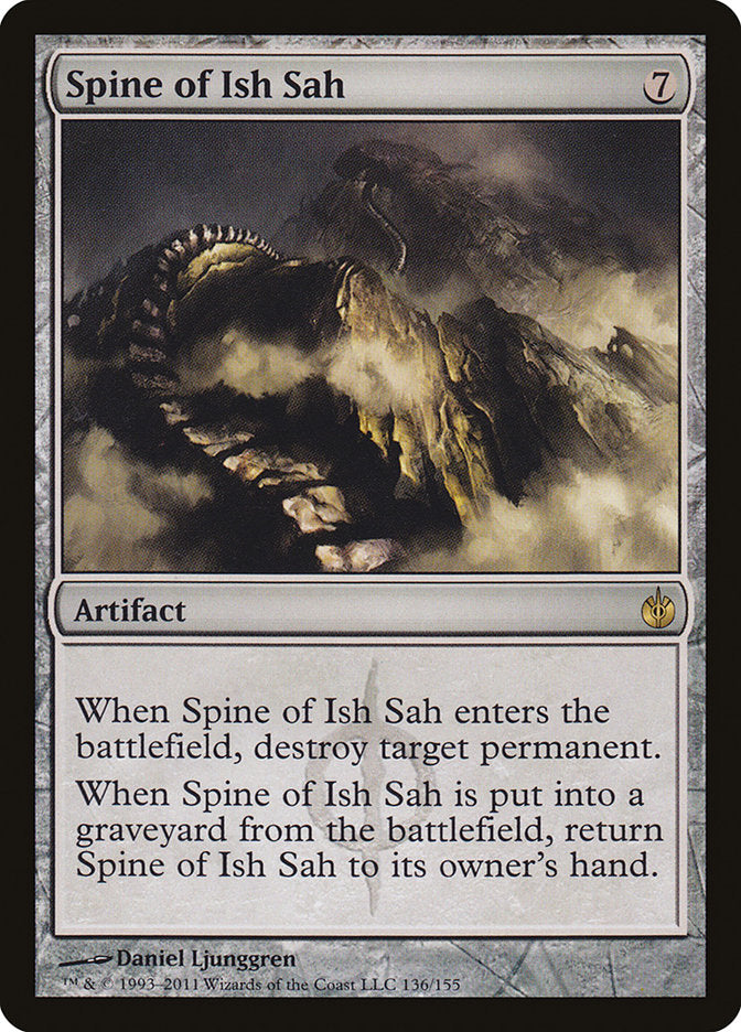 Spine of Ish Sah [Mirrodin Besieged] | Clutch Gaming