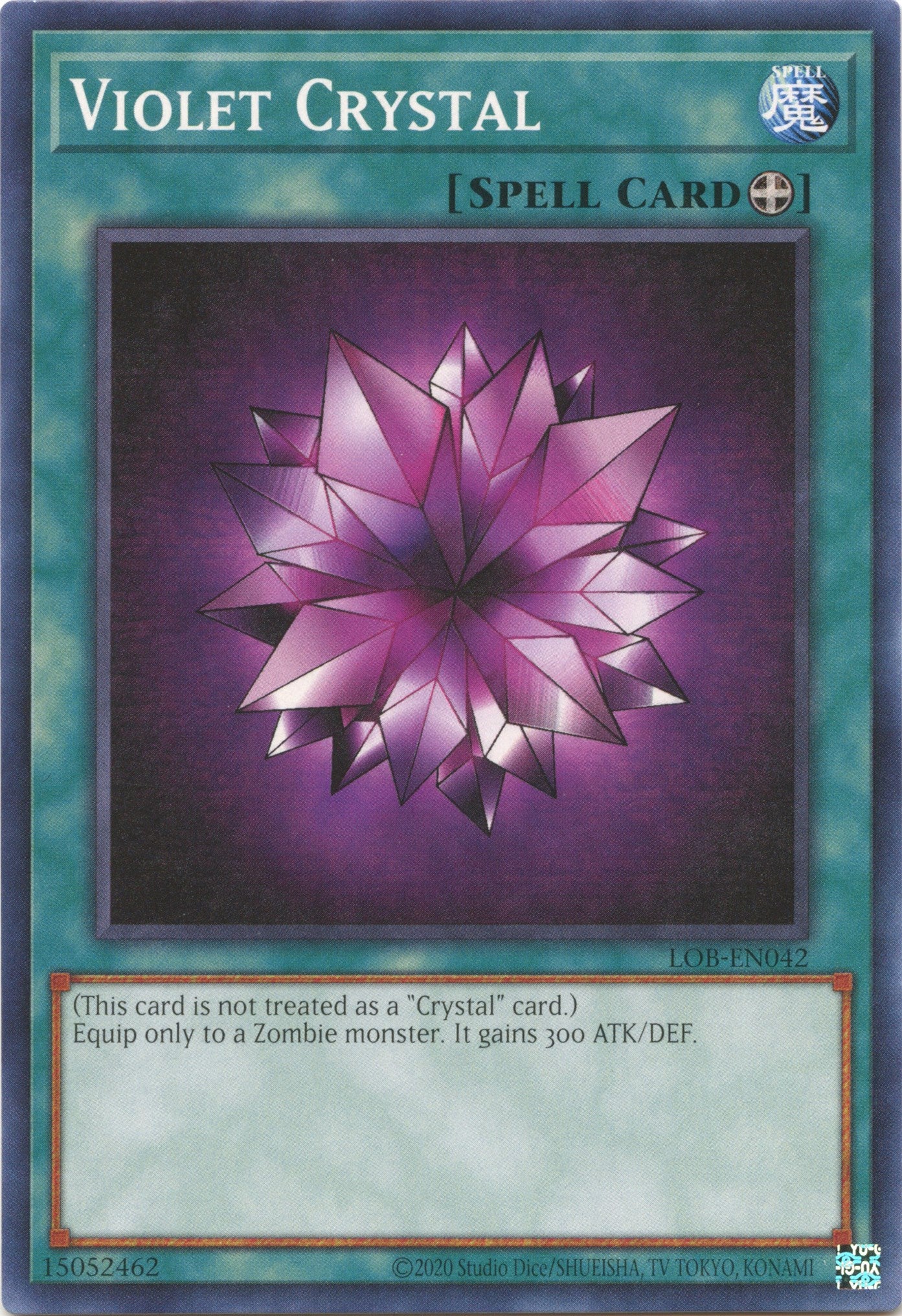 Violet Crystal (25th Anniversary) [LOB-EN042] Common | Clutch Gaming