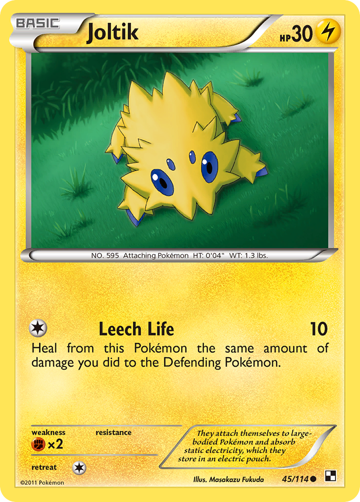 Joltik (45/114) [Black & White: Base Set] | Clutch Gaming