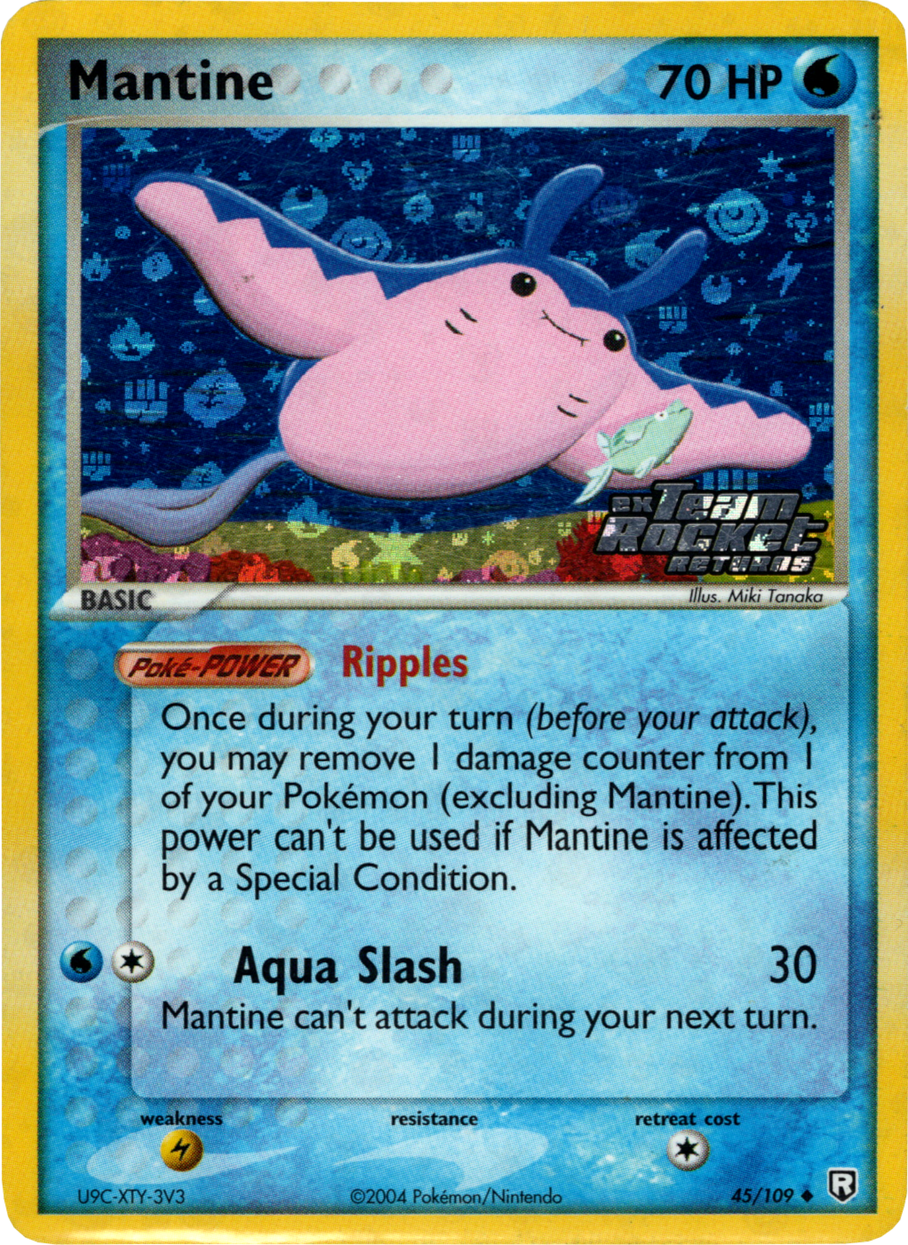 Mantine (45/109) (Stamped) [EX: Team Rocket Returns] | Clutch Gaming