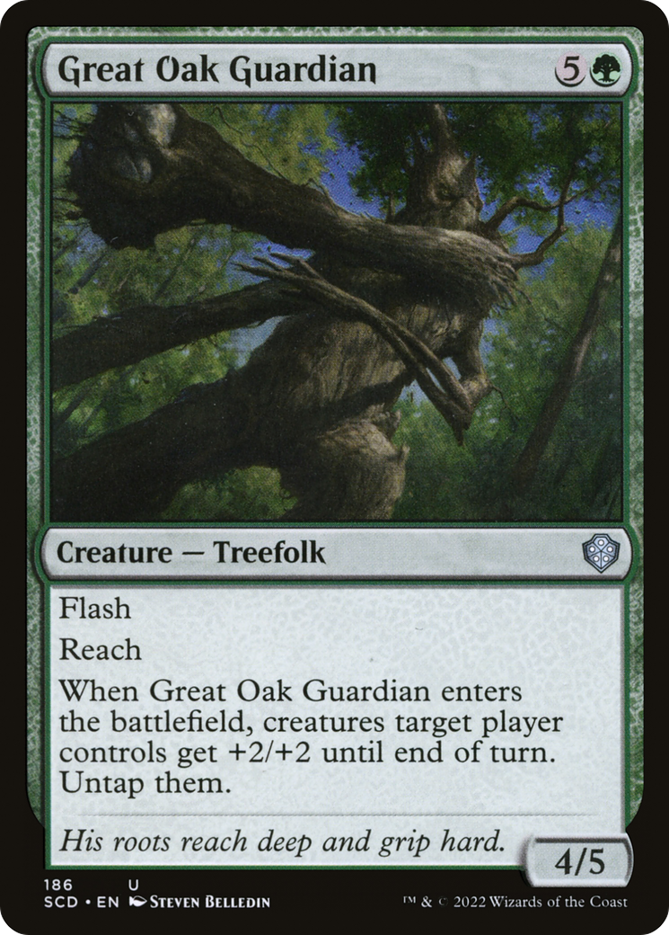 Great Oak Guardian [Starter Commander Decks] | Clutch Gaming