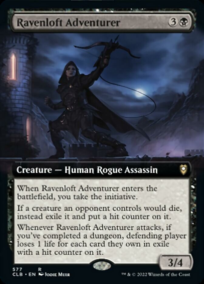 Ravenloft Adventurer (Extended Art) [Commander Legends: Battle for Baldur's Gate] | Clutch Gaming