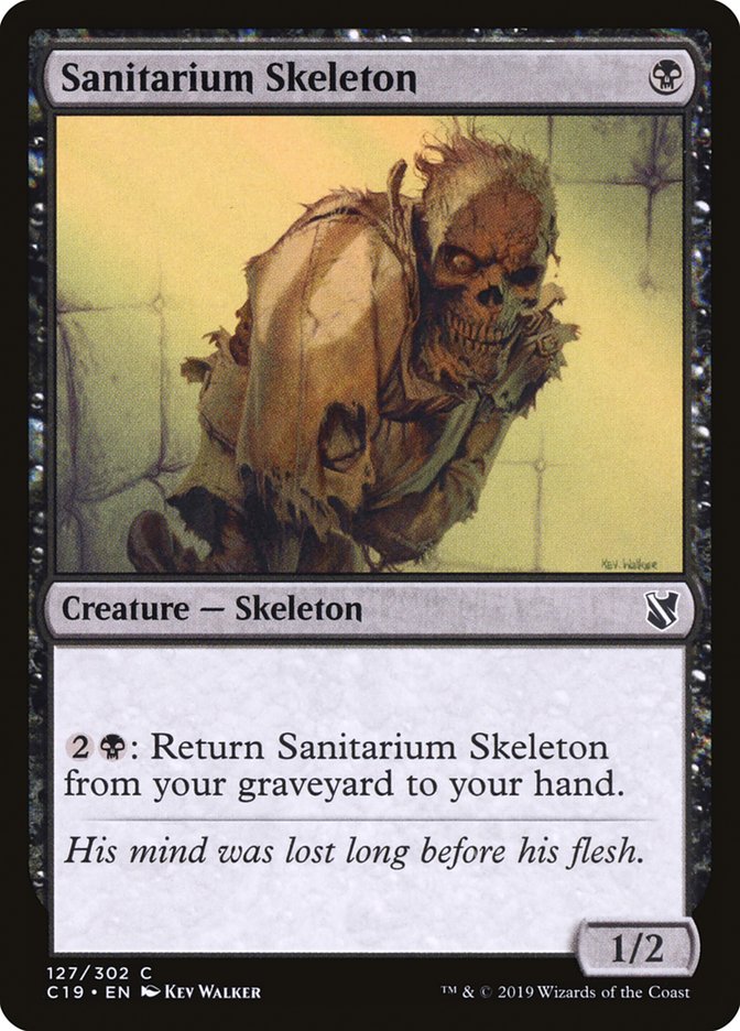 Sanitarium Skeleton [Commander 2019] | Clutch Gaming