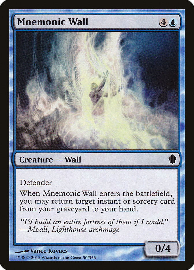 Mnemonic Wall [Commander 2013] | Clutch Gaming