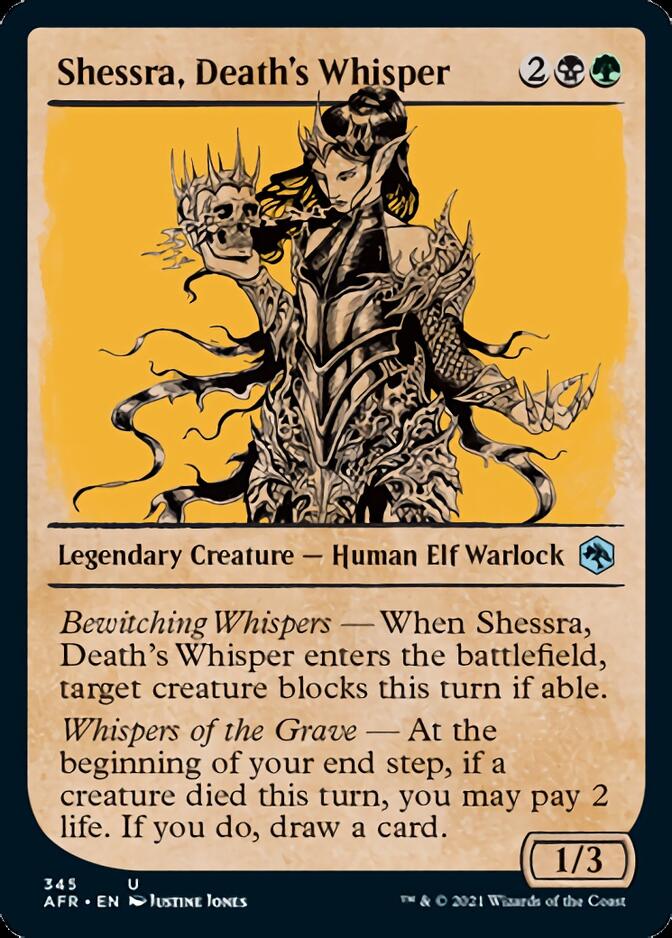 Shessra, Death's Whisper (Showcase) [Dungeons & Dragons: Adventures in the Forgotten Realms] | Clutch Gaming