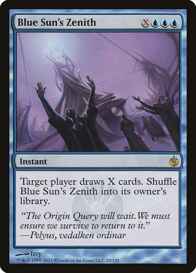 Blue Sun's Zenith [Mirrodin Besieged] | Clutch Gaming