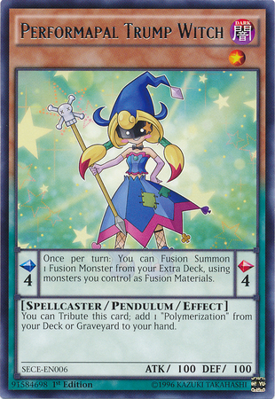 Performapal Trump Witch [SECE-EN006] Rare | Clutch Gaming