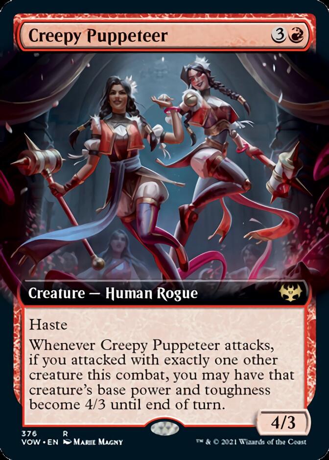 Creepy Puppeteer (Extended Art) [Innistrad: Crimson Vow] | Clutch Gaming