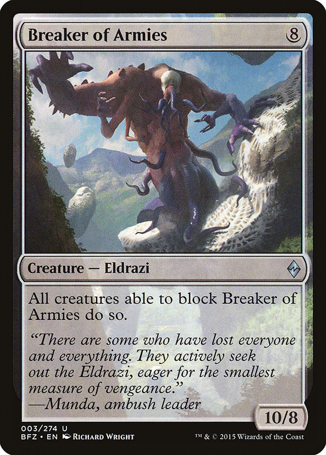 Breaker of Armies [Battle for Zendikar] | Clutch Gaming