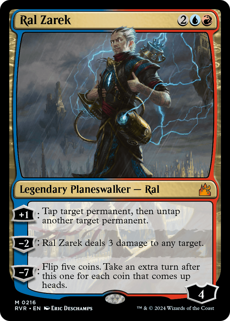 Ral Zarek [Ravnica Remastered] | Clutch Gaming