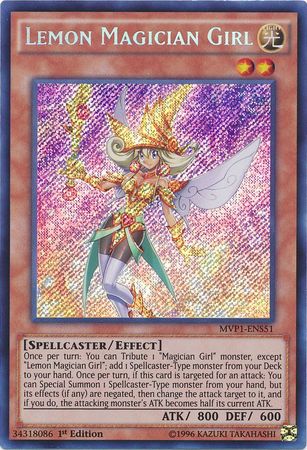 Lemon Magician Girl [MVP1-ENS51] Secret Rare | Clutch Gaming