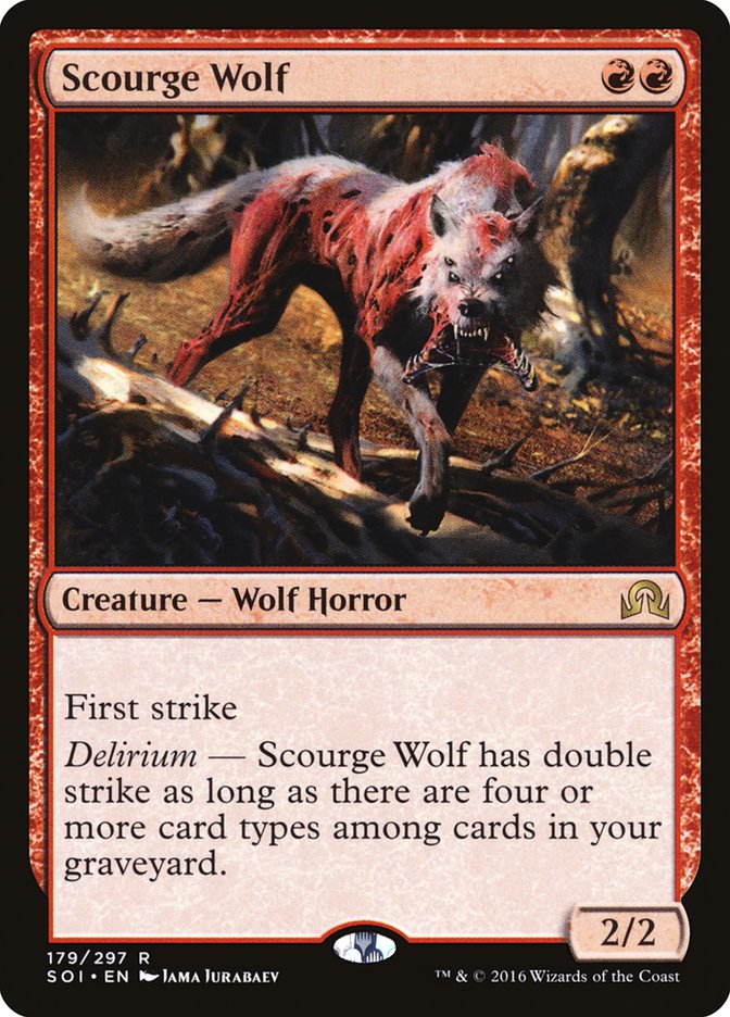 Scourge Wolf [Shadows over Innistrad] | Clutch Gaming